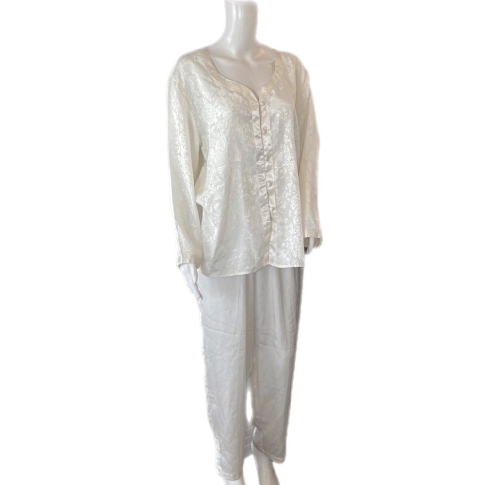 Vintage VICTORIA’S SECRET GOLD Label Pajama Set 2pc. Size Small